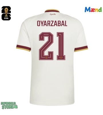 Spanien Mikel Oyarzabal #21 Replika Udebanetrøje VM 2026 Kortærmet